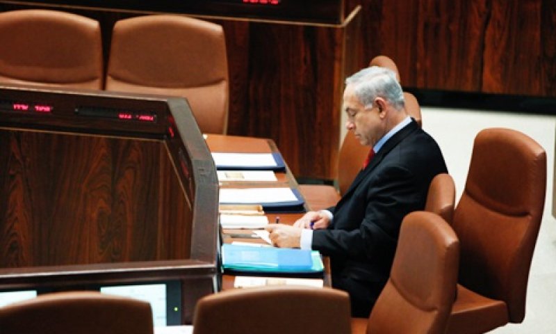 האופוזיציה נעדרת מהדיון [צילום: פלאש 90]
