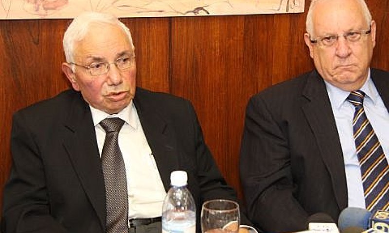 ריבלין ומצא היום בכנסת [צילום: יצחק הררי/הכנסת]