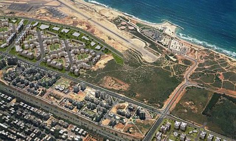 קרקע לבנייה בגוש הגדול [צילום: תצלום אוויר]