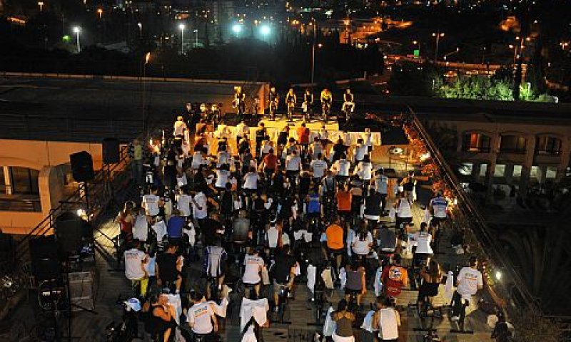 מרתון ספינינג [צילום: גיא אסייג]