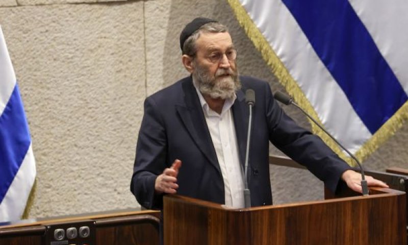 גפני מציג את הצעת החוק [צילום: דני שם-טוב/דוברות הכנסת]