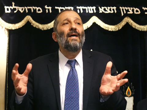 דרעי. שכחתי עם מי יש לנו עסק [פלאש 90]