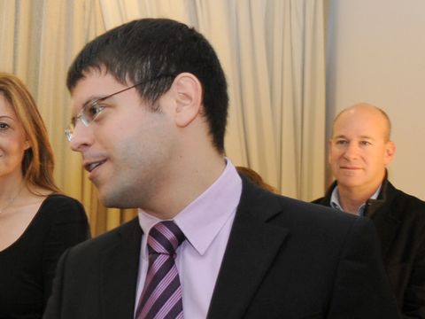 מתן חודורוב. שיחה עם מבקר הפנים [צילום: מארק ניימן/לע"מ]