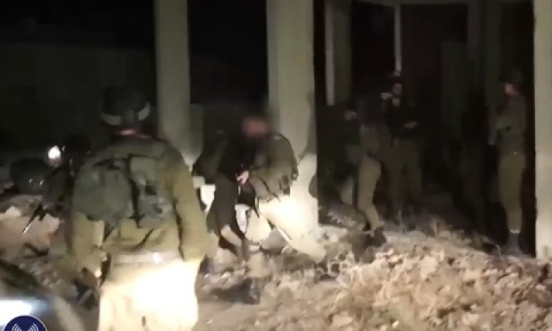 המעצר בכפר בני נעים [צילום: דו"צ]