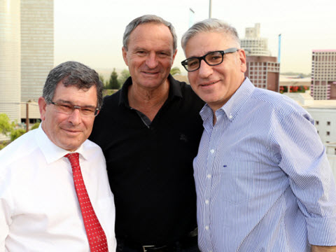 אמיר חייק, זאב ביילסקי, דני גולדשטיין [צילום: יח"צ]