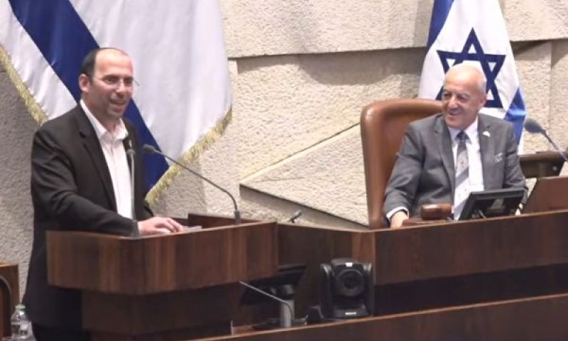 רוטמן. החוק ה-120 של ועדת החוקה [צילום: ערוץ כנסת]