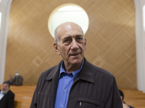 אולמרט. הכסף היה תמריץ [צילום: פלאש 90]