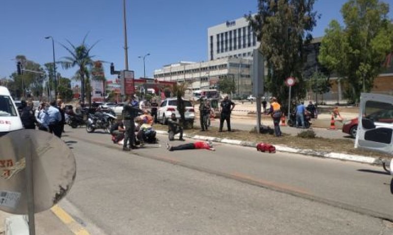 זירת הפיגוע [צילום: אנשי הדממה]