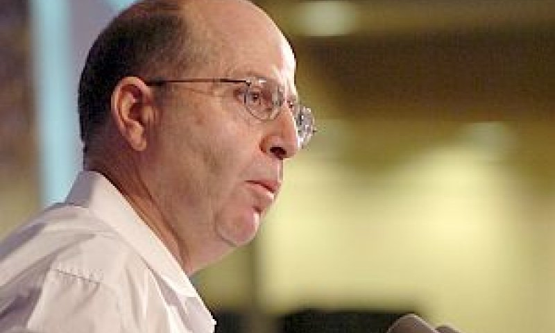 יעלון. לא לטאטא את בעיית הגרעין [צילום: אורי פורת]