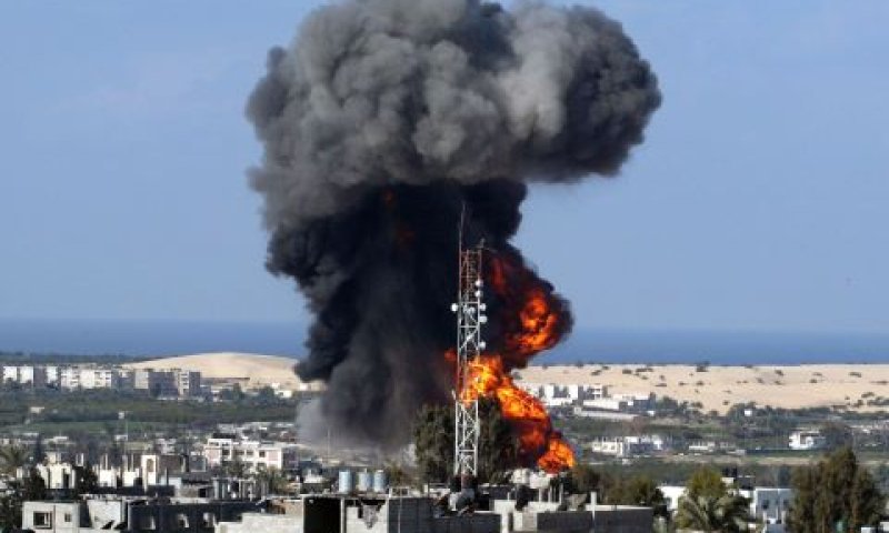 תקיפה בציר פילדלפי [צילום ארכיון: אחמד חאטיב/פלאש 90]
