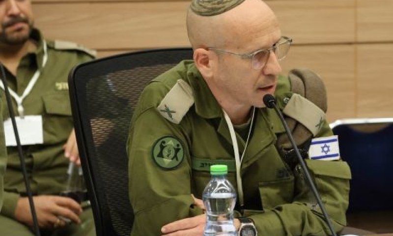תא"ל שי טייב [צילום: דני שם-טוב/דוברות הכנסת]