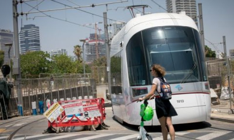 הרכבת הקלה [צילום: מרים אלסטר/פלאש 90]