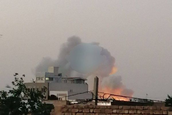 צה"ל תקף באספהאן [צילום: רשתות חברתיות]