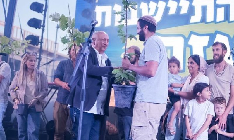 מפגן תמיכה בהתיישבות ובחזון לעזה [צילום: איילת שליסל]