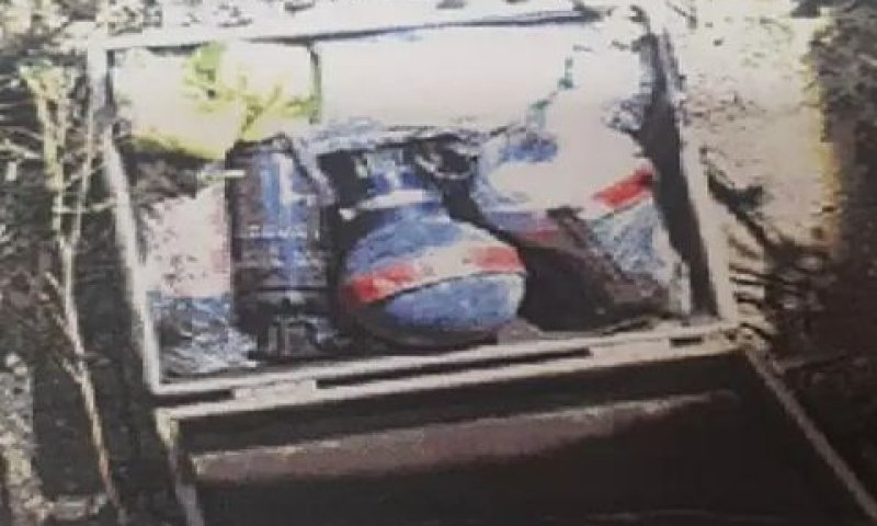 הרימונים שהוסגרו לידי כוחות הביטחון [צילום: דוברות שב"כ]