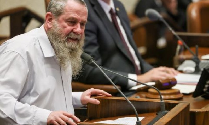 מעוז. נציג הפלג החרדי לאומי [צילום: נועם מושקוביץ/דוברות הכנסת]
