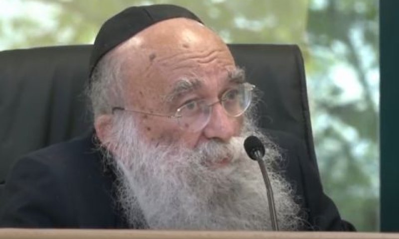 הרב קרליץ. מועמד במקום ה-117 [צילום: לע"מ]