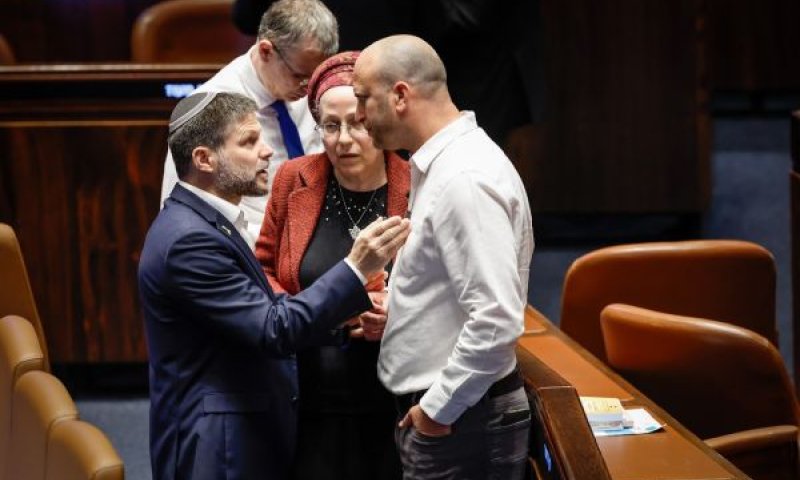 סמוטריץ' וסטרוק דורשים לעצור את כניסת כוח הייצוב לעזה סטרוק וסמוטריץ'. מפת הדרכים מסכנת את ביטחון ישראל [צילום: נועם מושקוביץ/דוברות הכנסת]