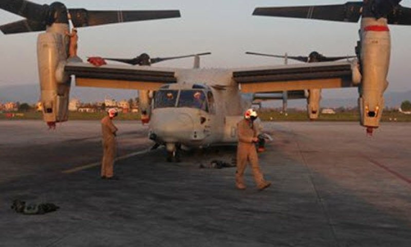V-22 Osprey [צילום: AP/Niranjan Shrestha]