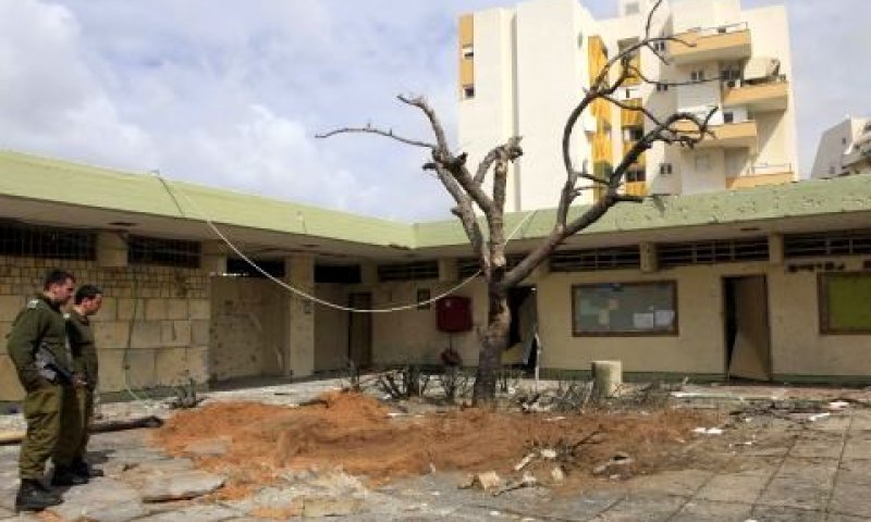 בית ספר באשקלון. לא יהיו לימודים [צילום: פלאש 90]