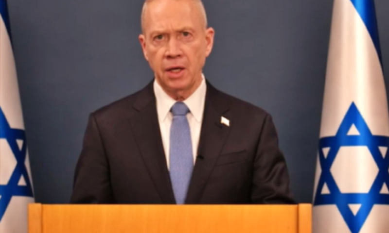 גלנט. התנצלות על התזמון בלבד [צילום: משרד הביטחון]