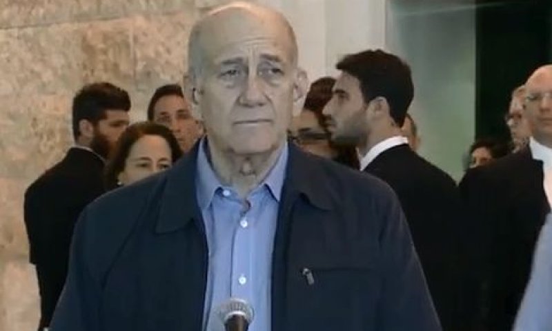 אולמרט. "ענן שחור"