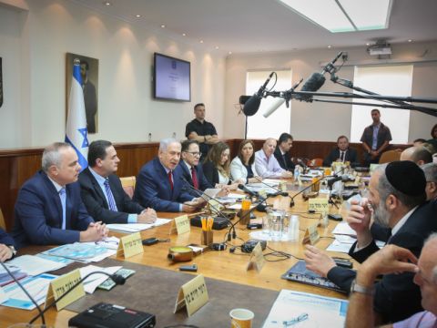 ישיבת הממשלה [צילום: מרק ישראל סלם]