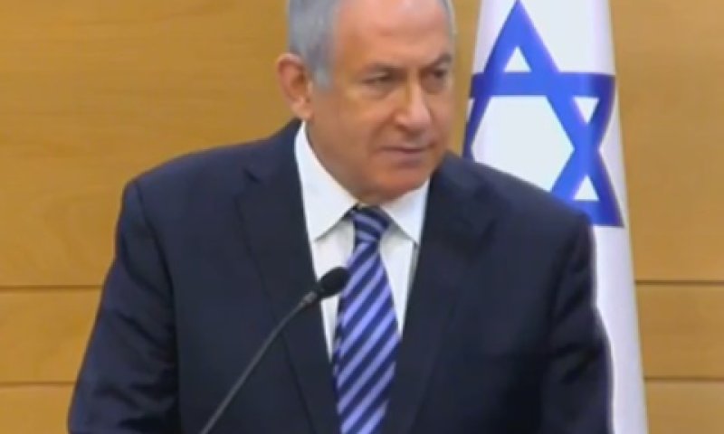נתניהו. "אי אפשר ששרים וח"כים יעשו דין לעצמם" [צילום: מן הטלוויזיה]