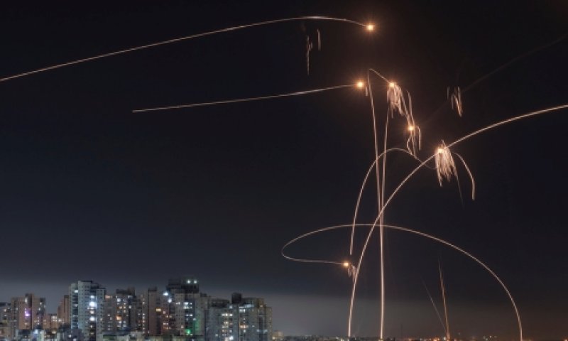 כ-22 רקטות נורו לעבר אשקלון [צילום: צפריר אביוב, AP]