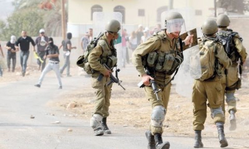 התפרעות פלשתינים נגד חיילי צה"ל בכפר קדום [צילום ארכיון: AP]