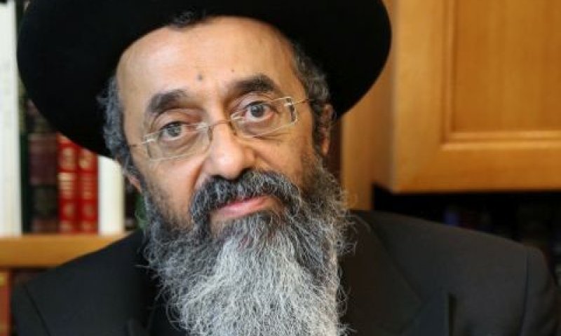 הרב נהרי. מתי סותרים את הדין [צילום: יעקב כהן, פלאש 90]