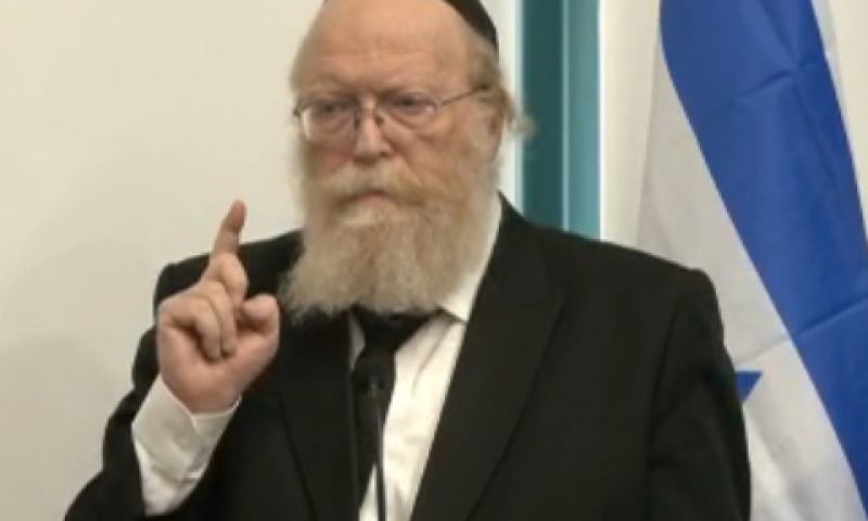 פרויליך. "תעלו למעלה, לדרג הפוליטי" [צילום: לע"מ]