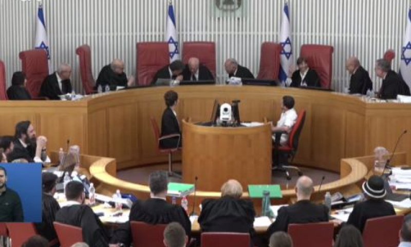 הדיון בעתירה בחודש אוגוסט [צילום: לע"מ, הרשות השופטת]