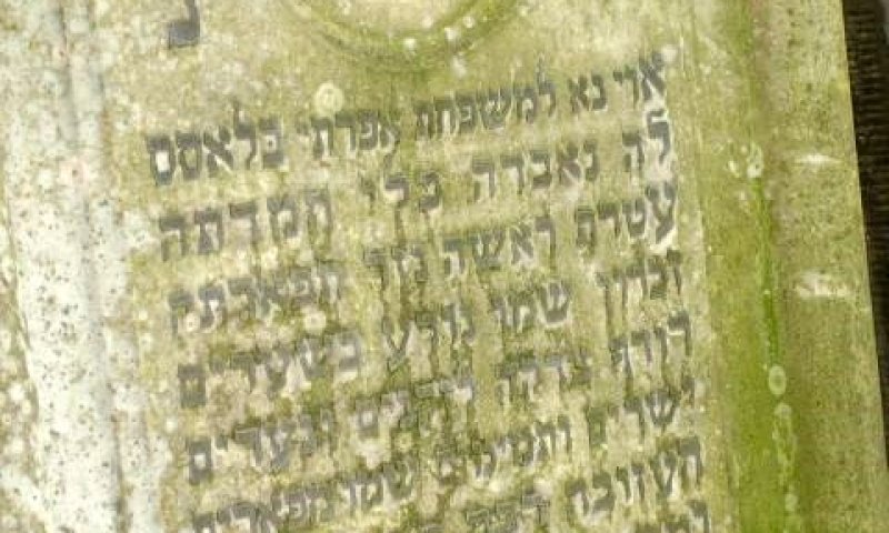 מייק בלאס על קברי אבותיו