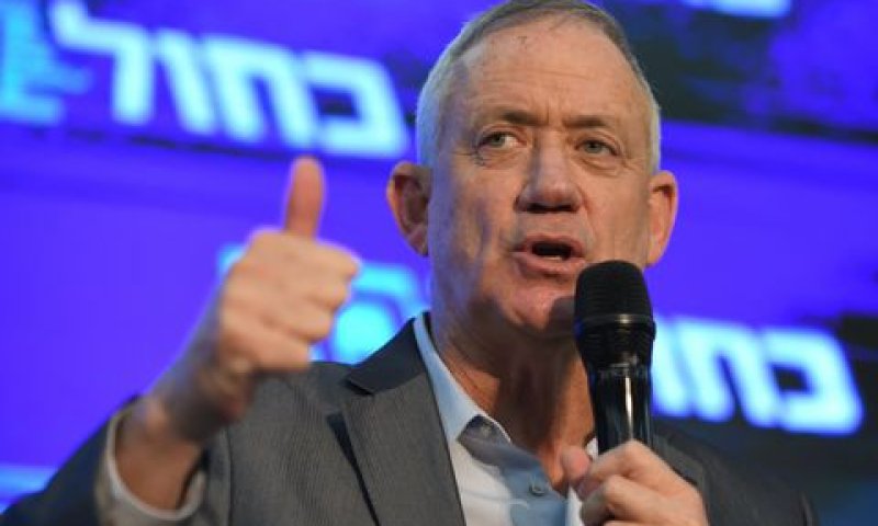 גנץ. הדלפה ממניע פוליטי? [צילום: גילי יערי/פלאש 90]