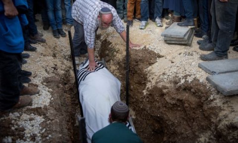 הלווייתו של הרב רזיאל שבח [צילום: מרים אלסטר, פלאש 90]