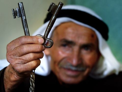 הפגנה בשבת ברמאללה [AP]
