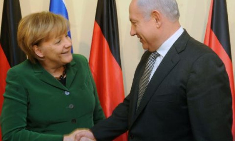 נתניהו ומרקל. ידידות אמיצה [צילום: פלאש 90]