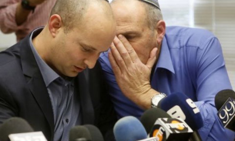 יוגב ובנט. לא שלום ולא ביטחון [צילום: פלאש 90]