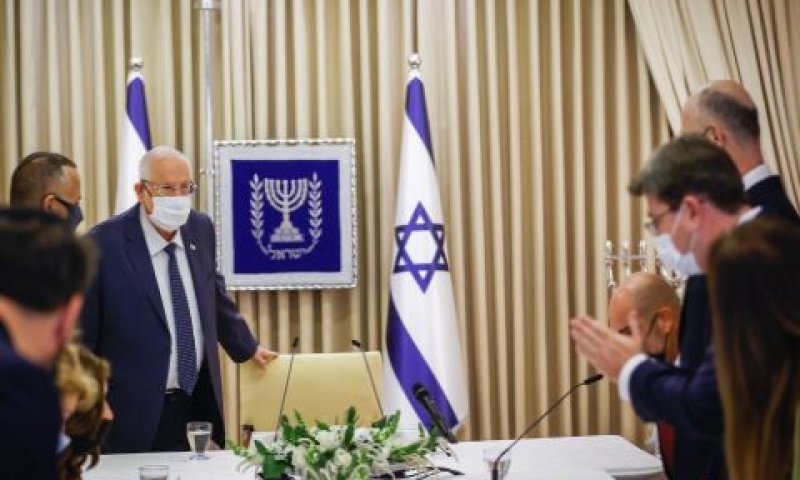 סבב ההתייעצויות בבית הנשיא [צילום: יונתן זינדל/פלאש 90]