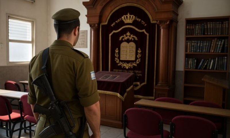 הסדרה דתית בצה"ל [עיבוד AI]