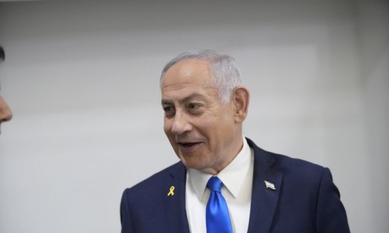 נתניהו היום בבית המשפט [צילום: תומר אפלבאום, פול]