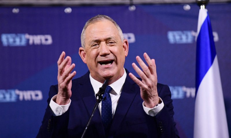 גנץ. בלבול או העדר מדיניות ברורה? [צילום: תומר נויברג/פלאש 90]