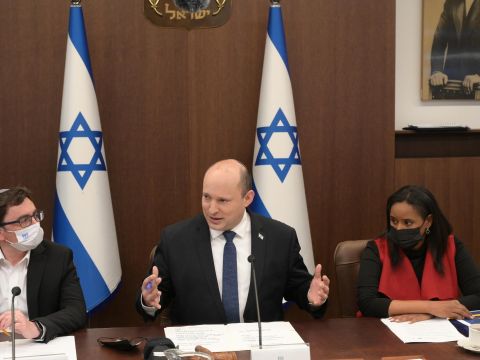 תמנו שטה ובנט [צילום: לע"מ]