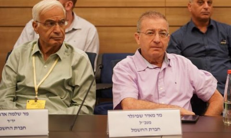 מאיר שפיגלר, שלמה ארביב [צילום: דני שם-טוב/דוברות הכנסת]