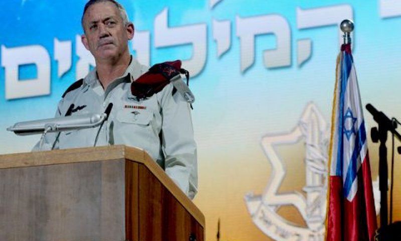 גנץ. נערכים לכל תרחיש [צילום: דו"צ]