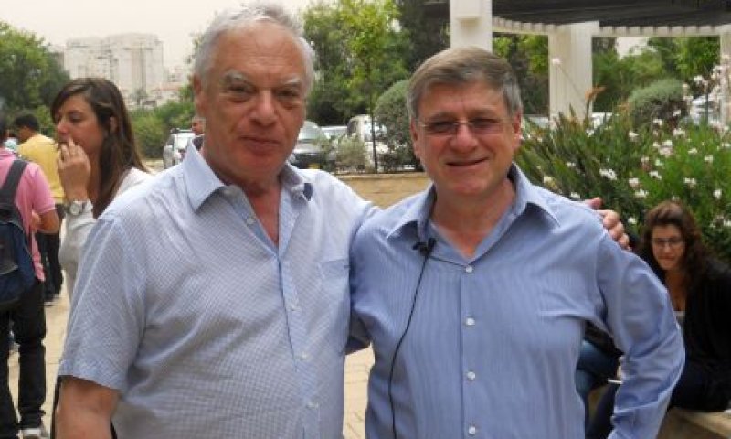 רו"ח שיף ופרופ' גולדמן [צילום: יח"צ]