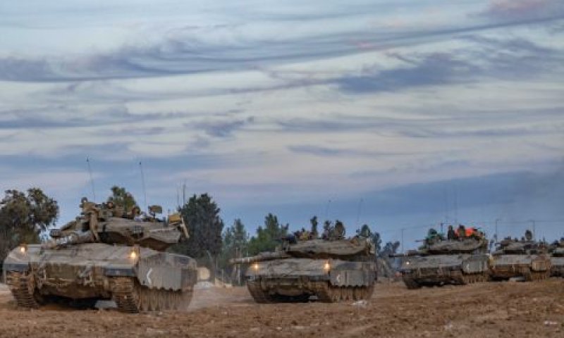 צה"ל כיתר עד היום את צפון הרצועה אך פתח היום את הכתר [צילום: יונתן זינדל/פלאש 90]