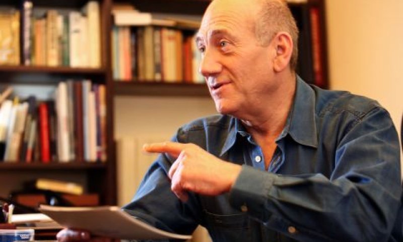 אולמרט. איש פרטי - לשכה פרטית [צילום: פלאש 90]