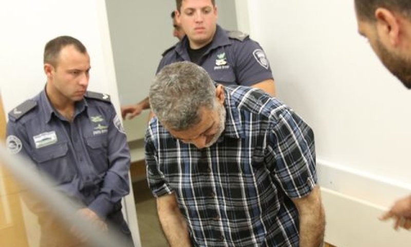 העצור בבית המשפט [צילום: פלאש 90]